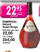 Robertson Natural Sweet Range-1x750ml