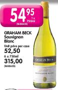 Graham Beck Sauvignon Blanc-6x750ml