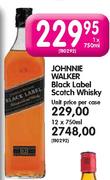 Johnnie Walker Black Label Scotch Whisky-1x750ml