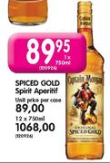 Spiced Gold Spirit Aperitif-12x750ml