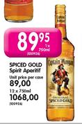 Spiced Gold Spirit Aperitif-1x750ml