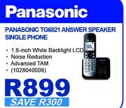 Panasonic TG6821 Answer Speaker Single Phone
