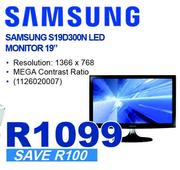 Samsung 19" LED Monitor S19D300N 