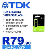 TDK T78932 8G 10TF USB Flash