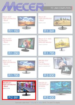 PC Link Computers : Mecer (1 May - 31 May), page 7