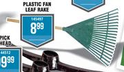 Plastic Fan Leaf Rake