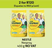 Nestle Nespray-For 2 x 400g