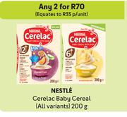 Nestle Cerelac Baby Cereal (All Variants)-For Any 2 x 200g
