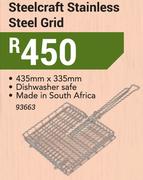 Steelcraft Stainless Steel Grid-435mm x 335mm
