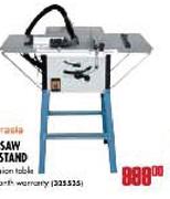 Table Saw With Stand