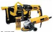 DeWalt Hammer & Angle Grinder Set