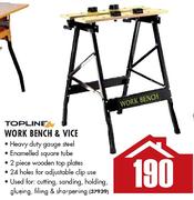 Topline Work Bench & Vice