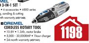 Dremel Cordless Rotary Tool-10.8V