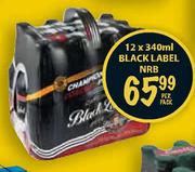 Black Label NRB-12 x 340ml Per Pack