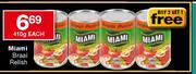 Miami Braai Relish-410g Each