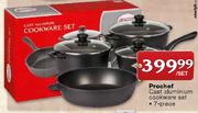 Prochef Cast Aluminium Cookware Set-7 piece per set