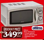 Ottimo Silver Microwave-17 Ltr