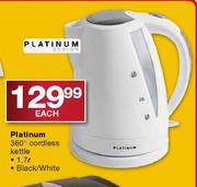 Platinum 360 Degree Cordless Kettle-1.7 Ltr