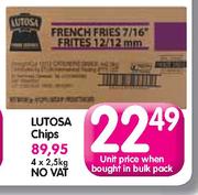 Lutosa Chips-Unit Price When Bought In Bulk Pack