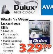 Dulux Wash 'n Wear Luxurious Silk-5L (51469-5L)