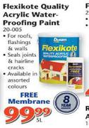 Duram Flexikote Quality Acrylic Water-Proofing Paint-5L (20-005)