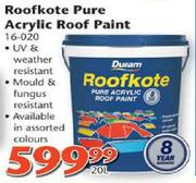 Duram Roofkote Pure Acrylic Roof Paint-20L (16-020)