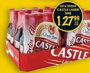 Castle Lager NRB - 24 x 340ml Per Case