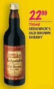 Sedgwick's Old Brown Sherry-750ml