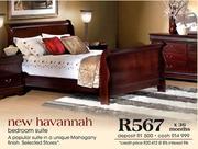 New Havannah Bedroom Suite