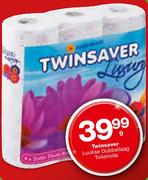 Twinsaver Luukse Dubbellaag Toiletrolle-9's