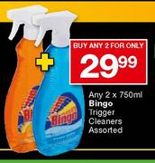 Bingo Trigger Cleaners-2 x 750ml