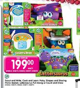 Scout & Write/Cook & Learn Potsy/Shapes & Sharing Picnic Basket or Count and Draw-each