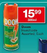 Doom Insecticide Assorted, Each-300ml