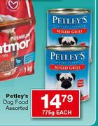 Petley's Dog Food Assorted-775g each
