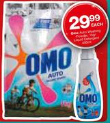 Omo Auto Washing Powder-1kg/Liquid Detergent-400ml-each