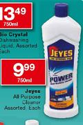 Jeyes All Purpose Cleaner Assorted, Each-750ml