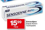 Sensodyne Rapid Action Toothpaste-75ml