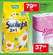 Sunlight 2-In-1 Handwash Washing Powder-5kg