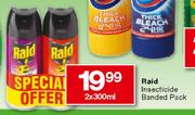 Raid Insecticide Banded Pack-2x300ml