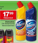 Domestos Dik Bleikmiddle Verskeidenheid-750ml Elk