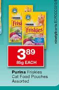 Purina Friskies Cat Food Pouches Assorted-85g Each