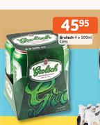 Grolsch Cans-4x500ml