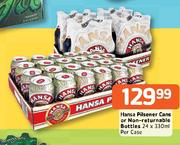 Hansa Pilsener Cans Or Non Returnable Bottles-24x330ml Per Case
