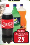 Coke/Sprite/Fanta-2Ltr