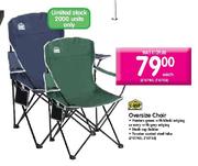 Camp Master Oversize Chair-each