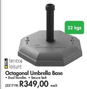 Terrace Leisure Octagonal Umbrella Base-32 Kgs Each