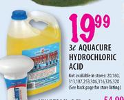Aquacure Hydrochloric Acid-3Ltr