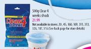 Clear 4 Weeds Shock-500gm