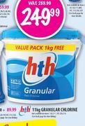 HTH 11kg Granular Chlorine