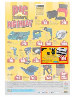 Builders Warehouse : Big Builders Birthday (23 Sep - 7 Oct) - JHB Central Only, page 8